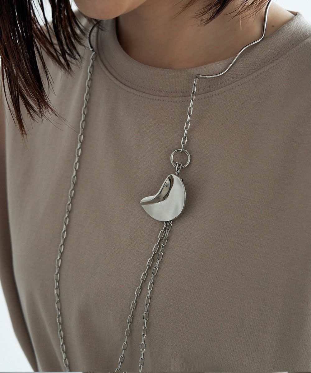 【SALE】[CHIEさんコラボ]CRESCENT MOON BROOCH[本店限定]