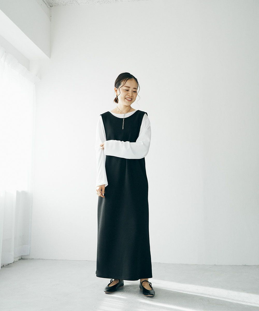 [CHIEさんコラボ]2WAY PONTE DRESS[本店限定]