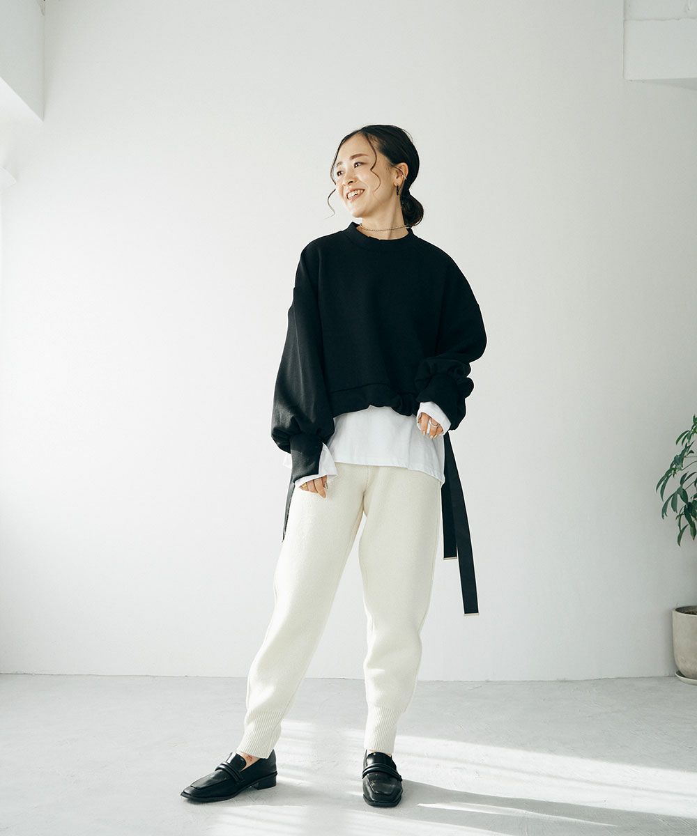 [CHIEさんコラボ]HEM RIBBON TOPS[本店限定]