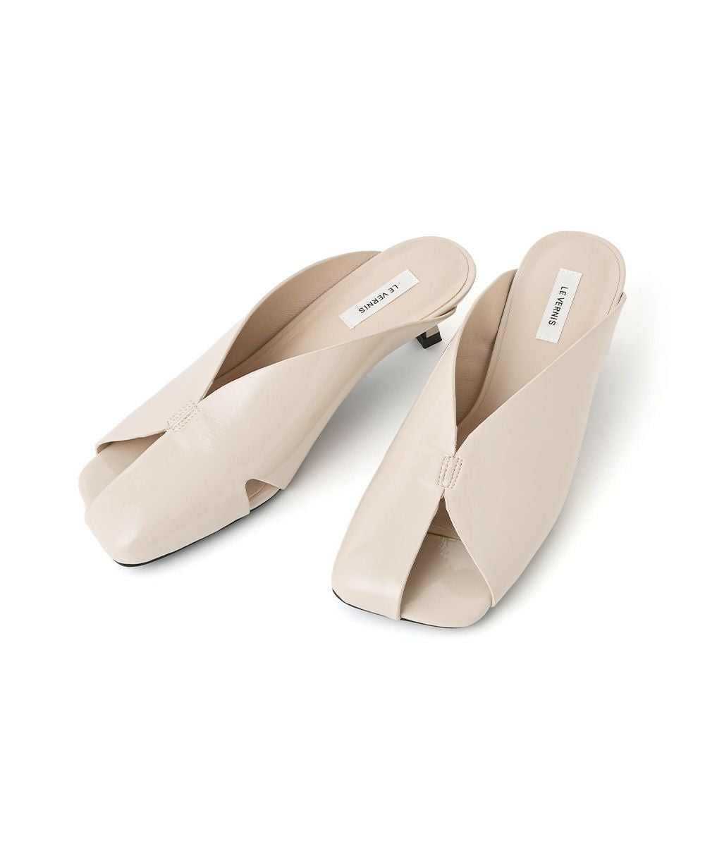 [LE VERNIS]ASYMMETRY MULES[本店限定]