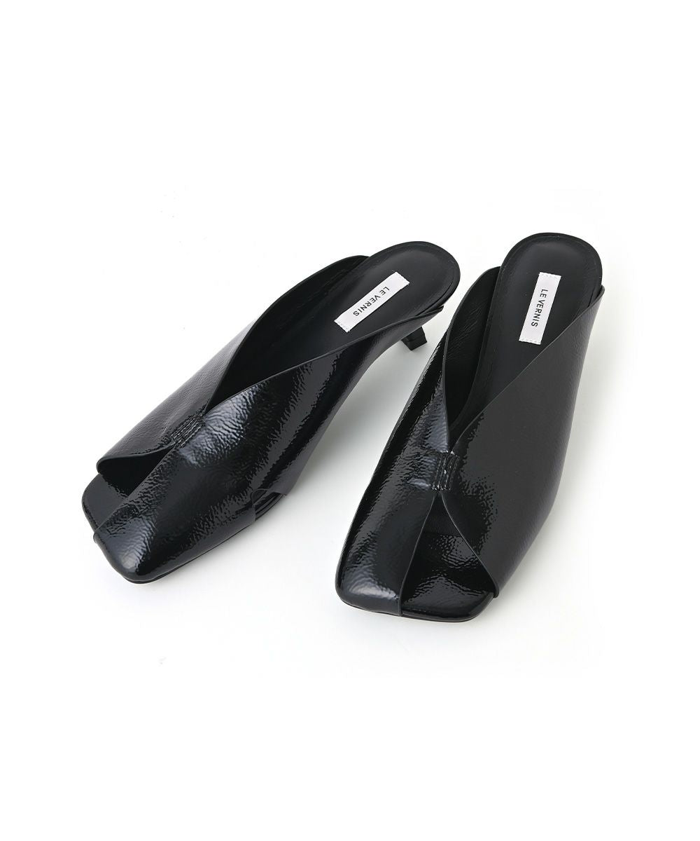 [LE VERNIS]ASYMMETRY MULES[本店限定]