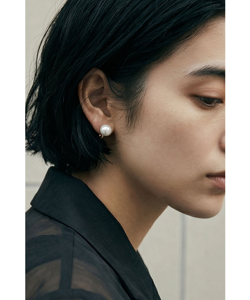 [SURGICAL]PEARL EARRING