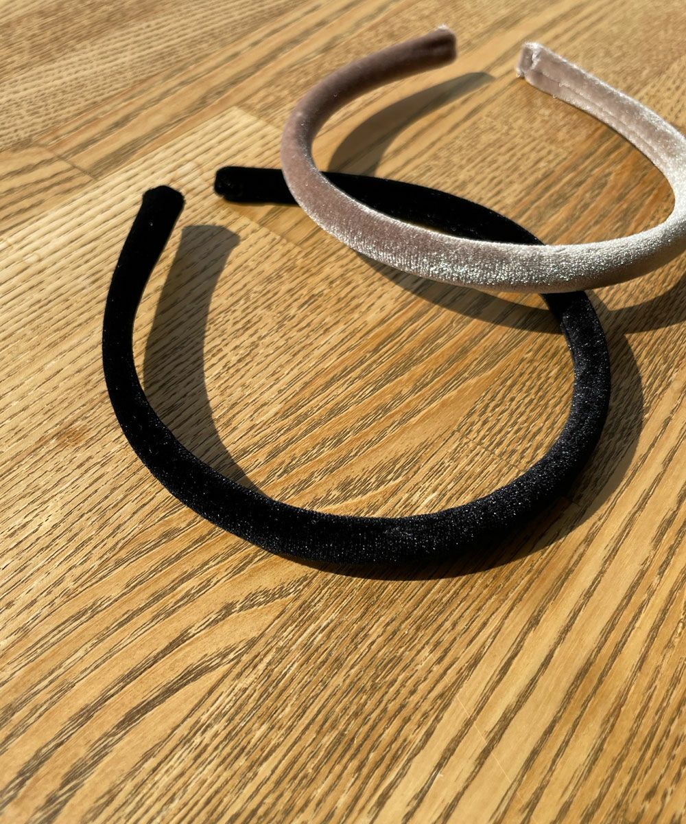 【SALE】SLIM VELOR HEADBAND