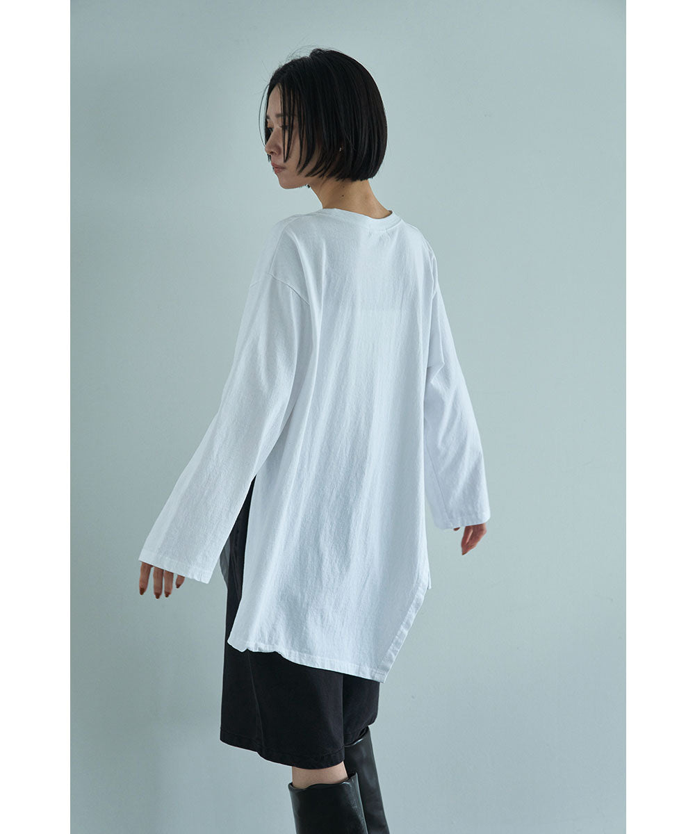SLIT OVER TEE