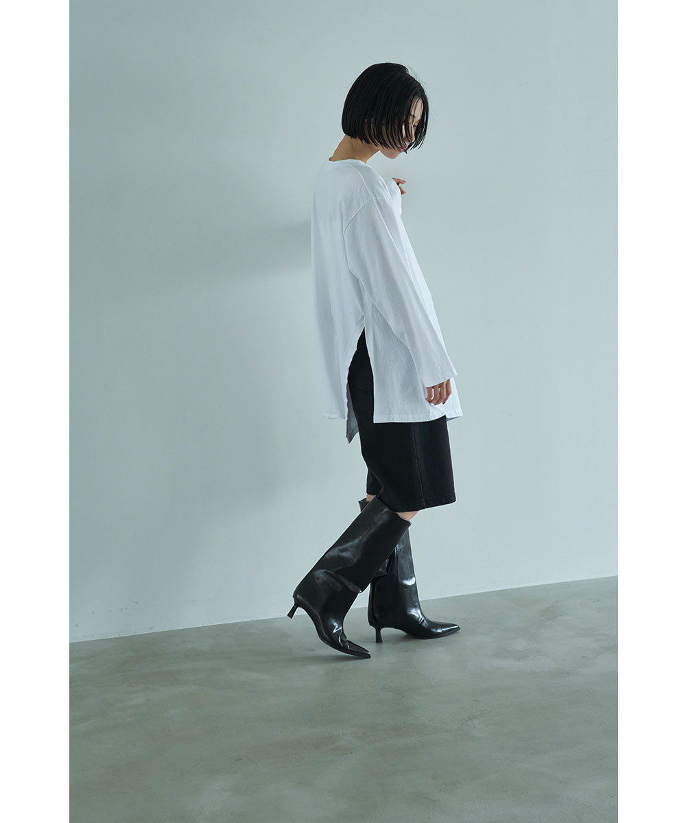 SLIT OVER TEE