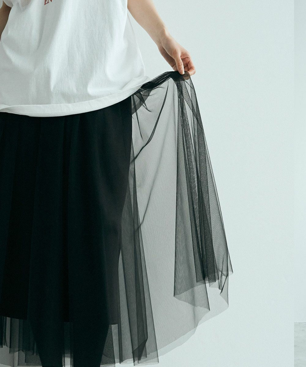 【SALE】TULLE VEIL SKIRT