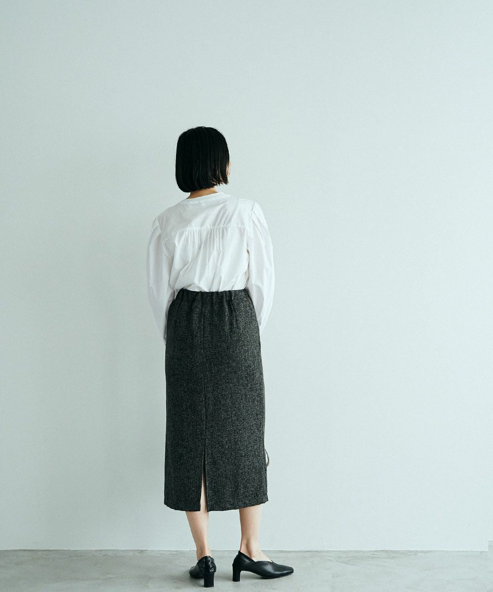 【SALE】KASURI TWEED NARROW SKIRT