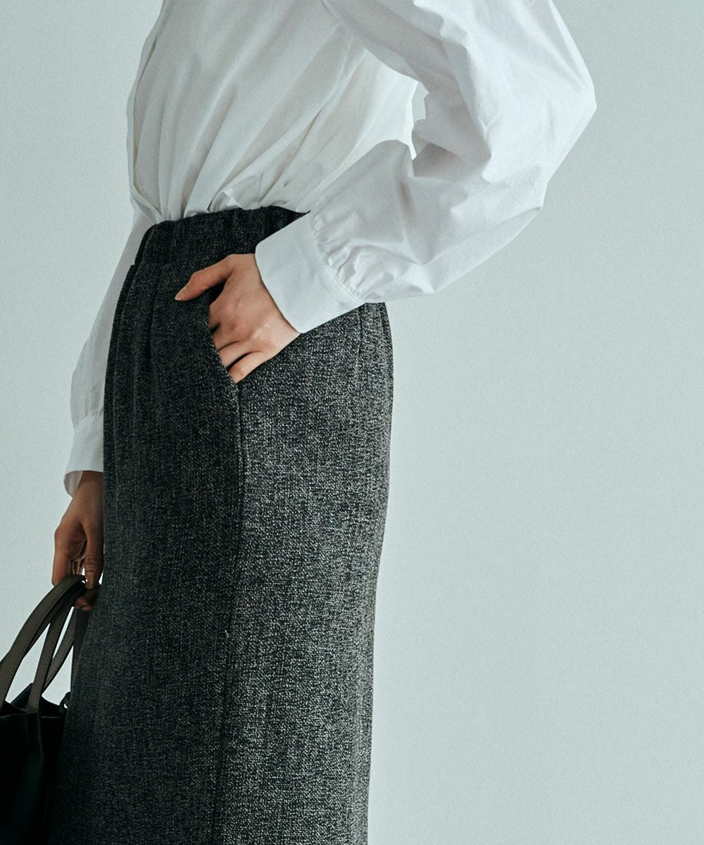 【SALE】KASURI TWEED NARROW SKIRT