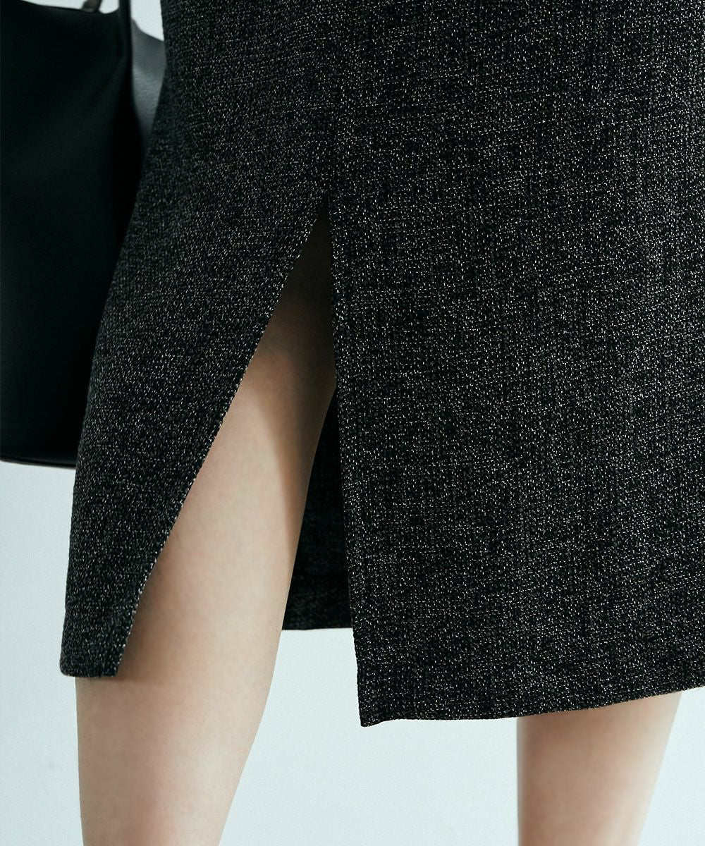 【SALE】KASURI TWEED NARROW SKIRT