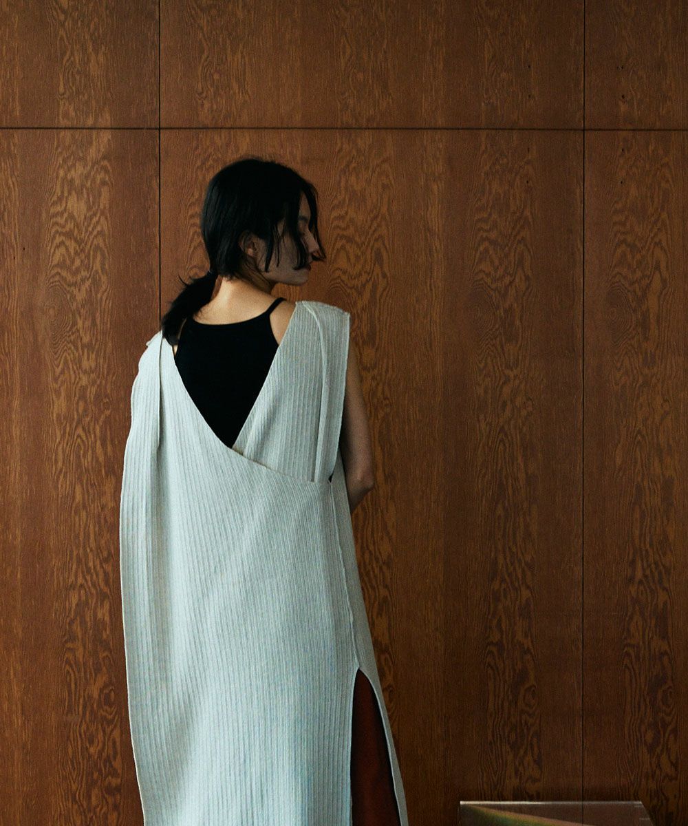 [Rokusyo]2WAY KNIT GILET[本店限定]