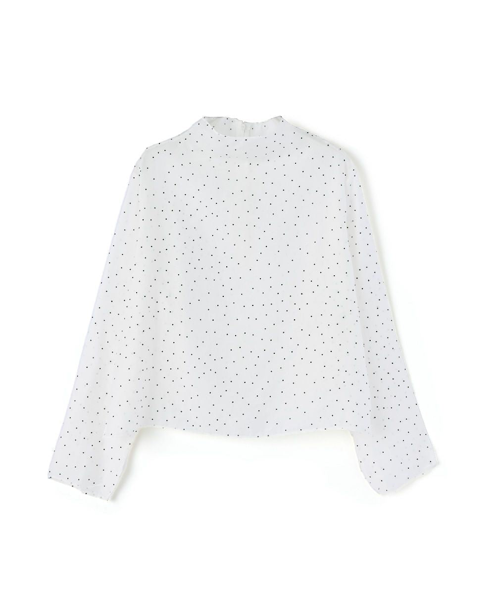 DOT SHEER BLOUSE