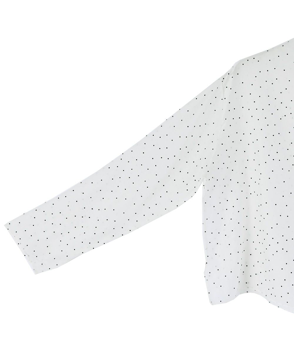 DOT SHEER BLOUSE