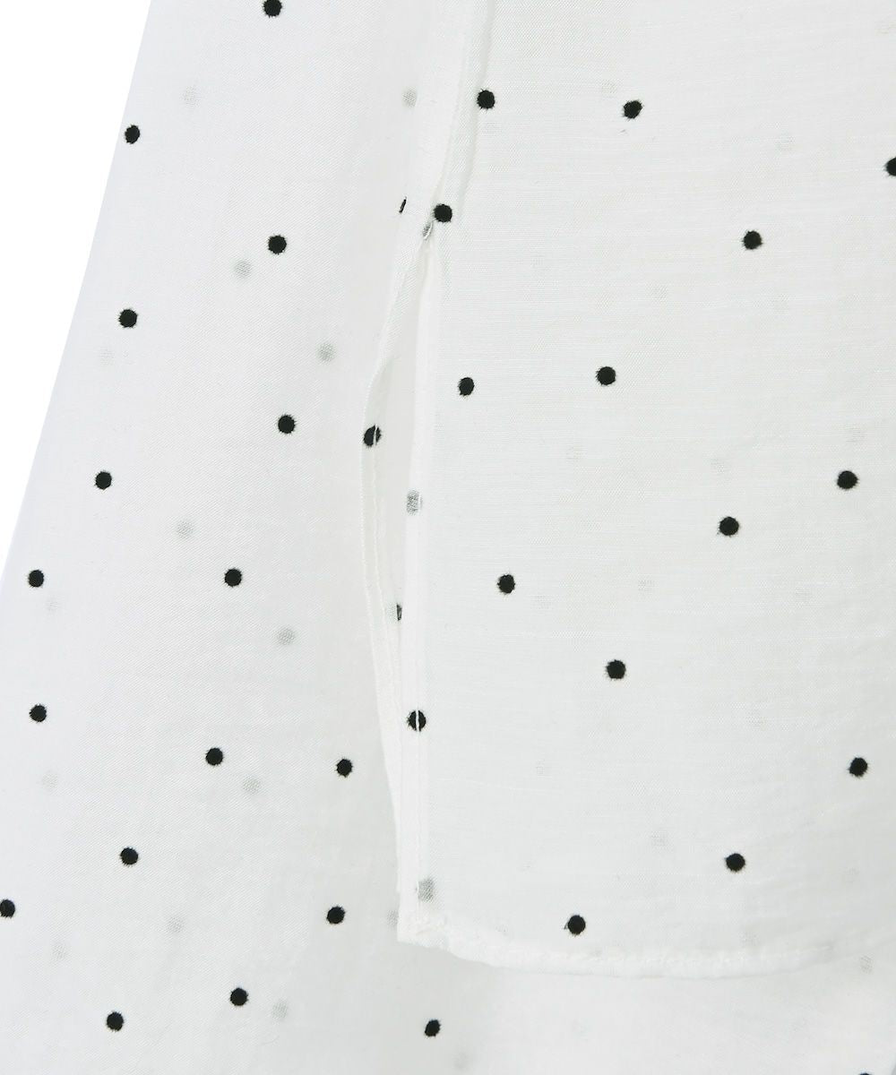 DOT SHEER BLOUSE