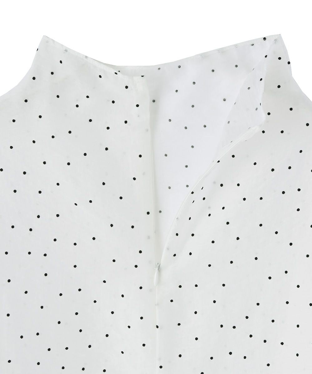 DOT SHEER BLOUSE