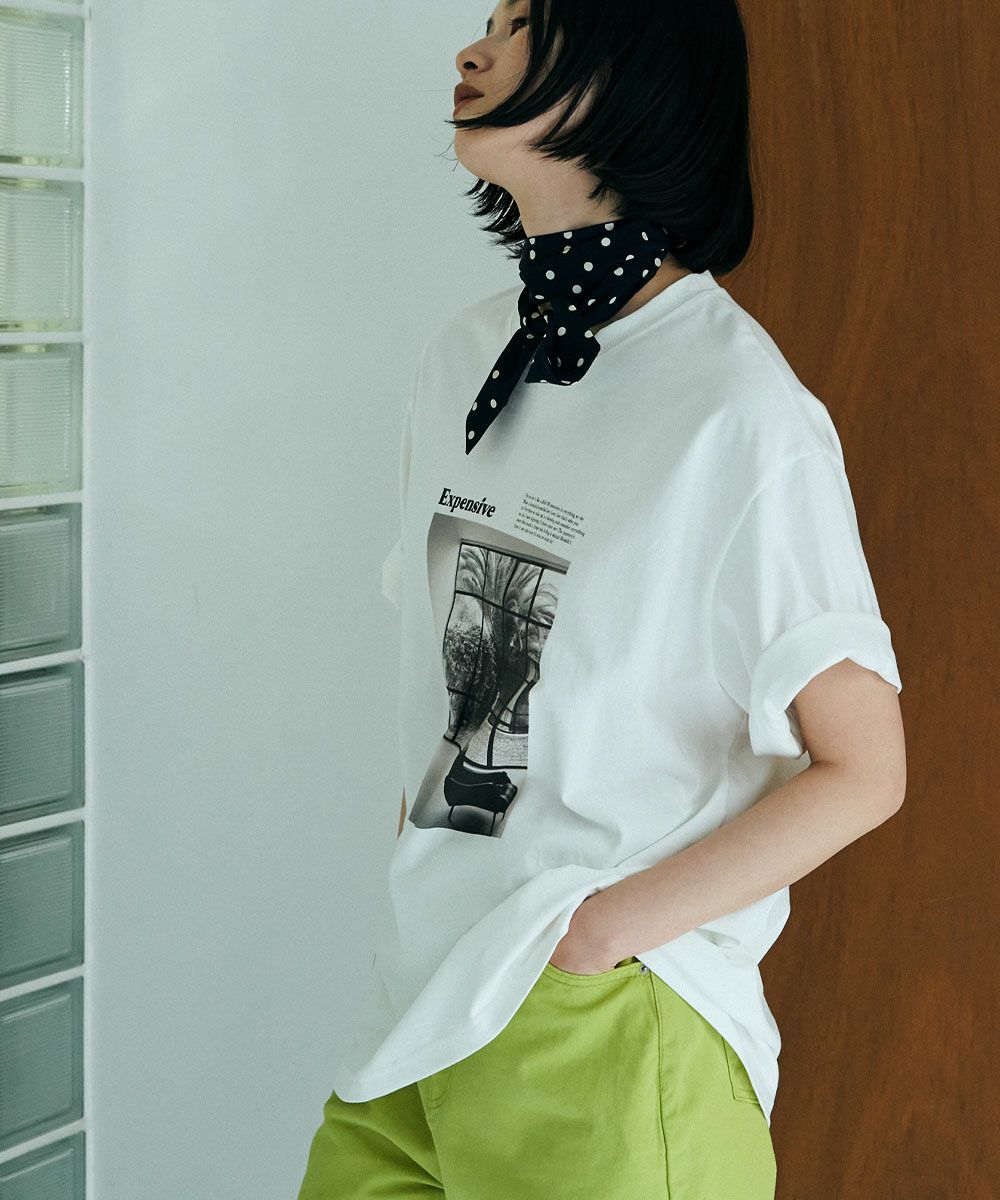 MONOCHROME PHOTO PRINT TEE