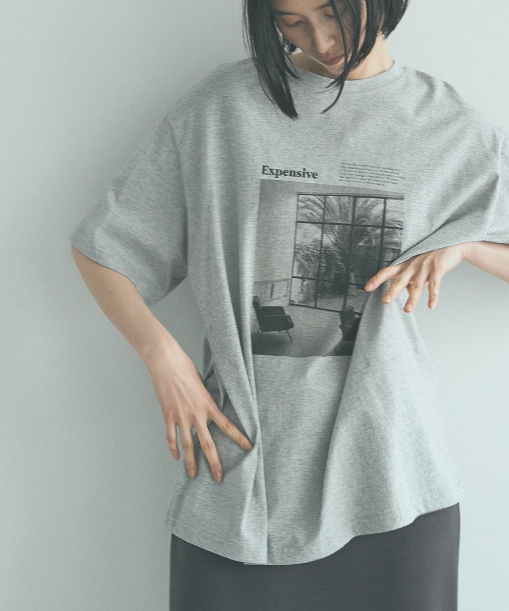 MONOCHROME PHOTO PRINT TEE