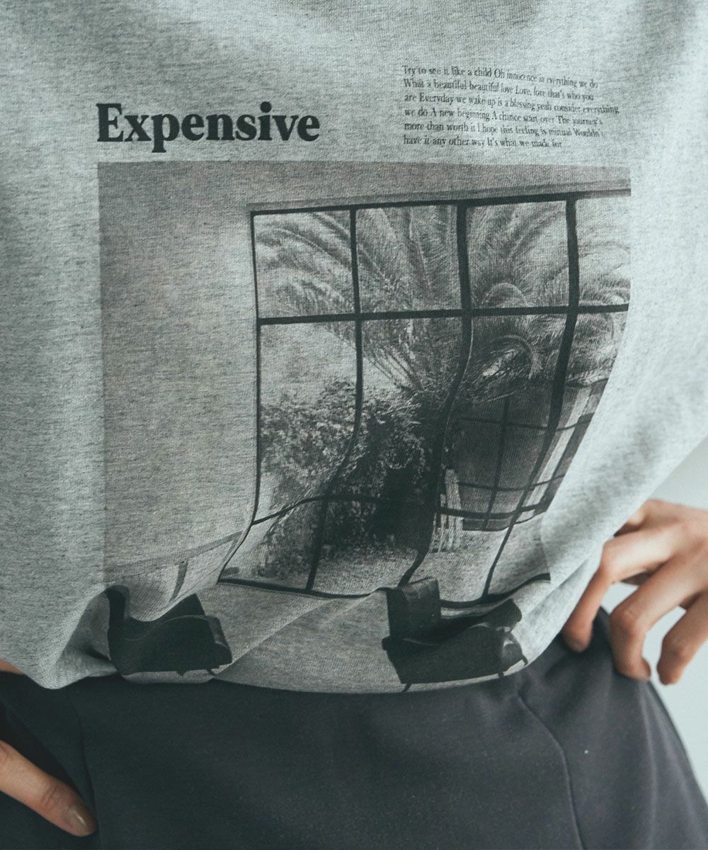 MONOCHROME PHOTO PRINT TEE