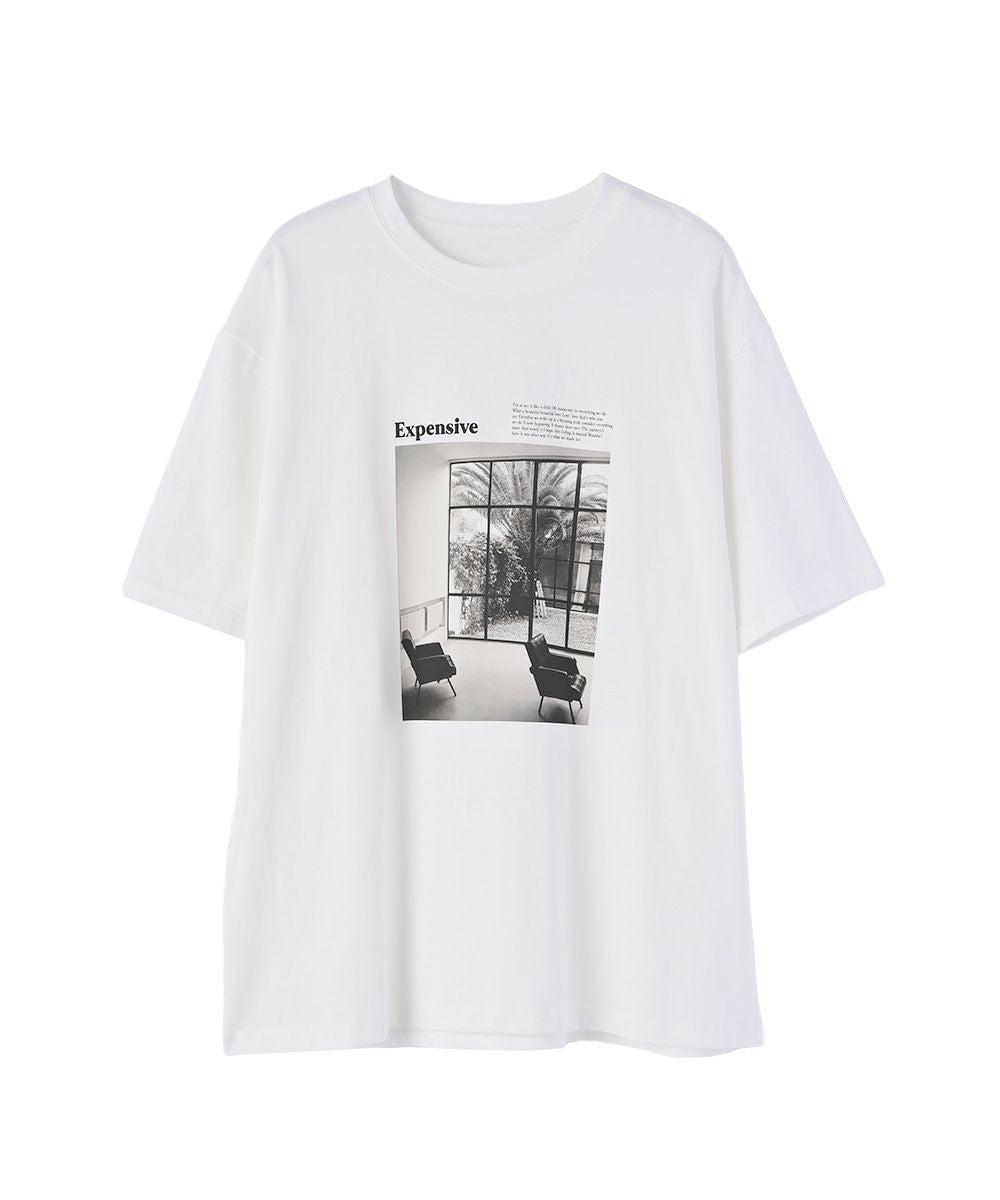 MONOCHROME PHOTO PRINT TEE