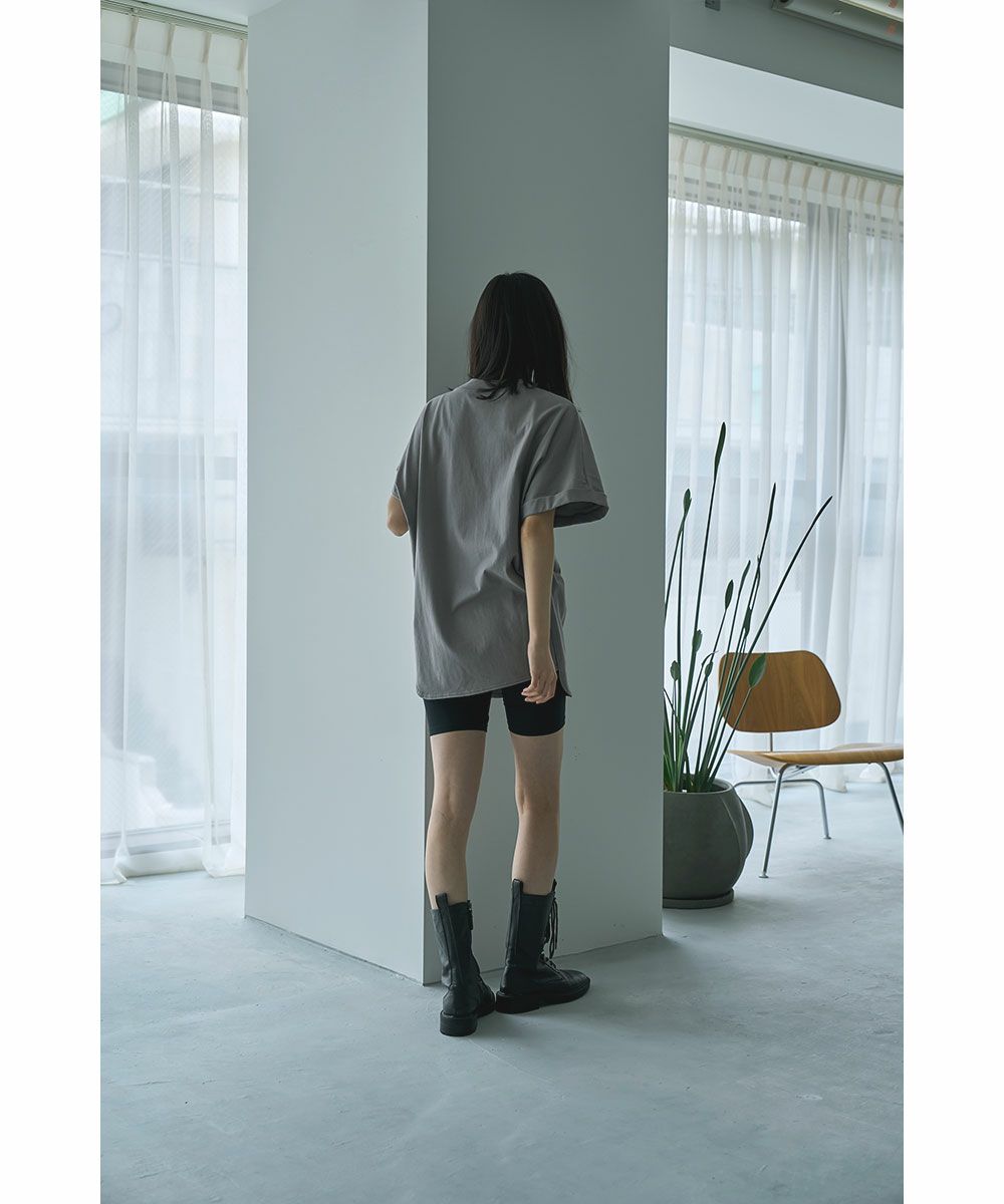 ASYMMETRY SLEEVE TEE