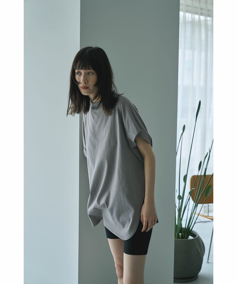 ASYMMETRY SLEEVE TEE