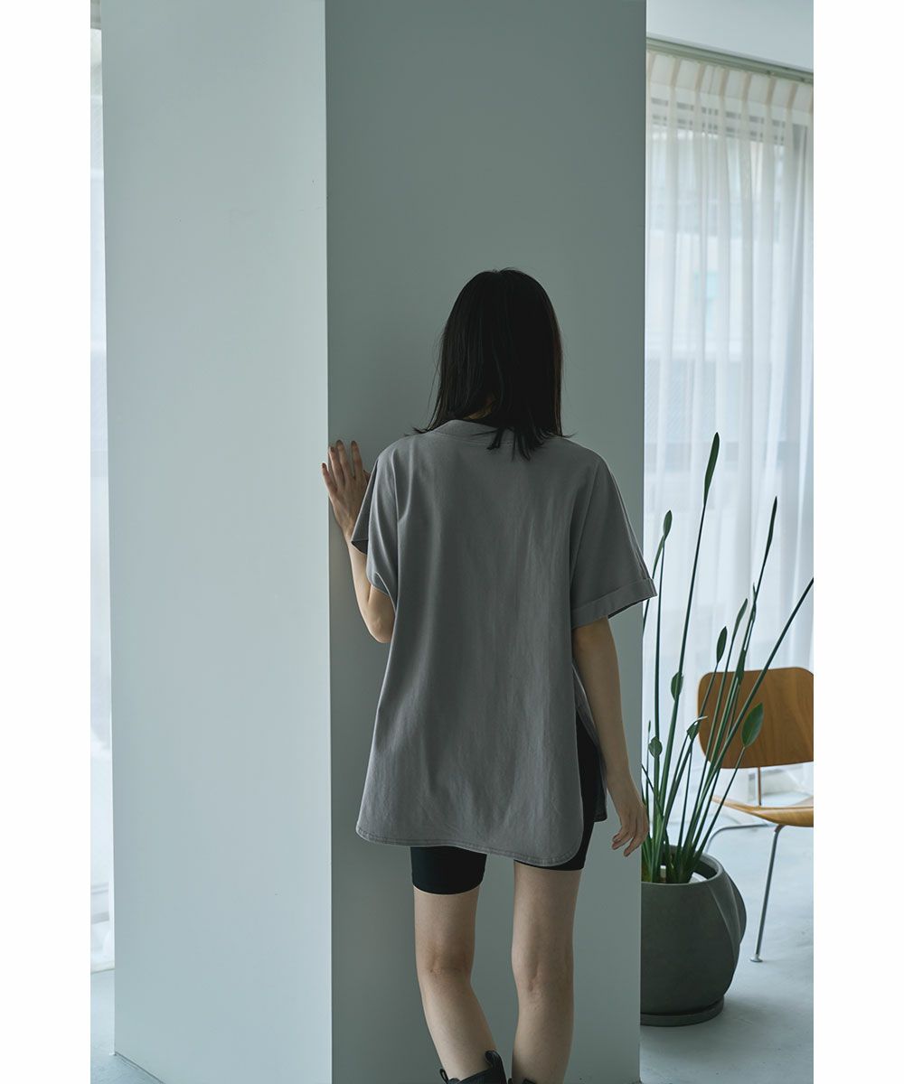 ASYMMETRY SLEEVE TEE