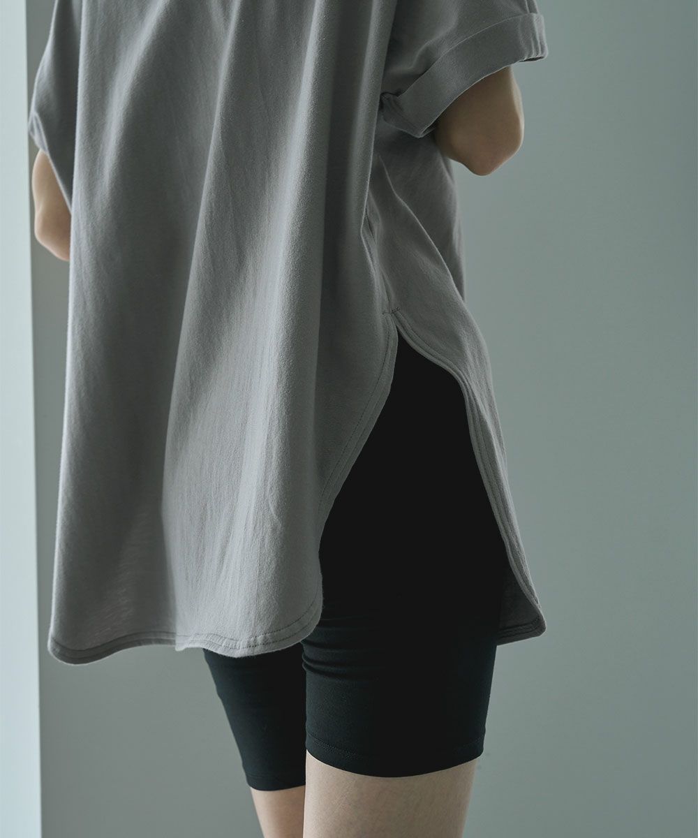 ASYMMETRY SLEEVE TEE