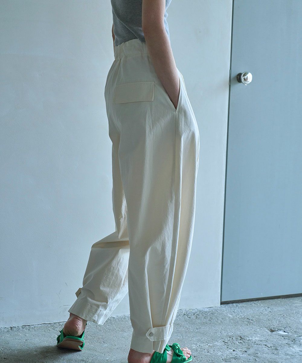 CURVE COTTON PANTS