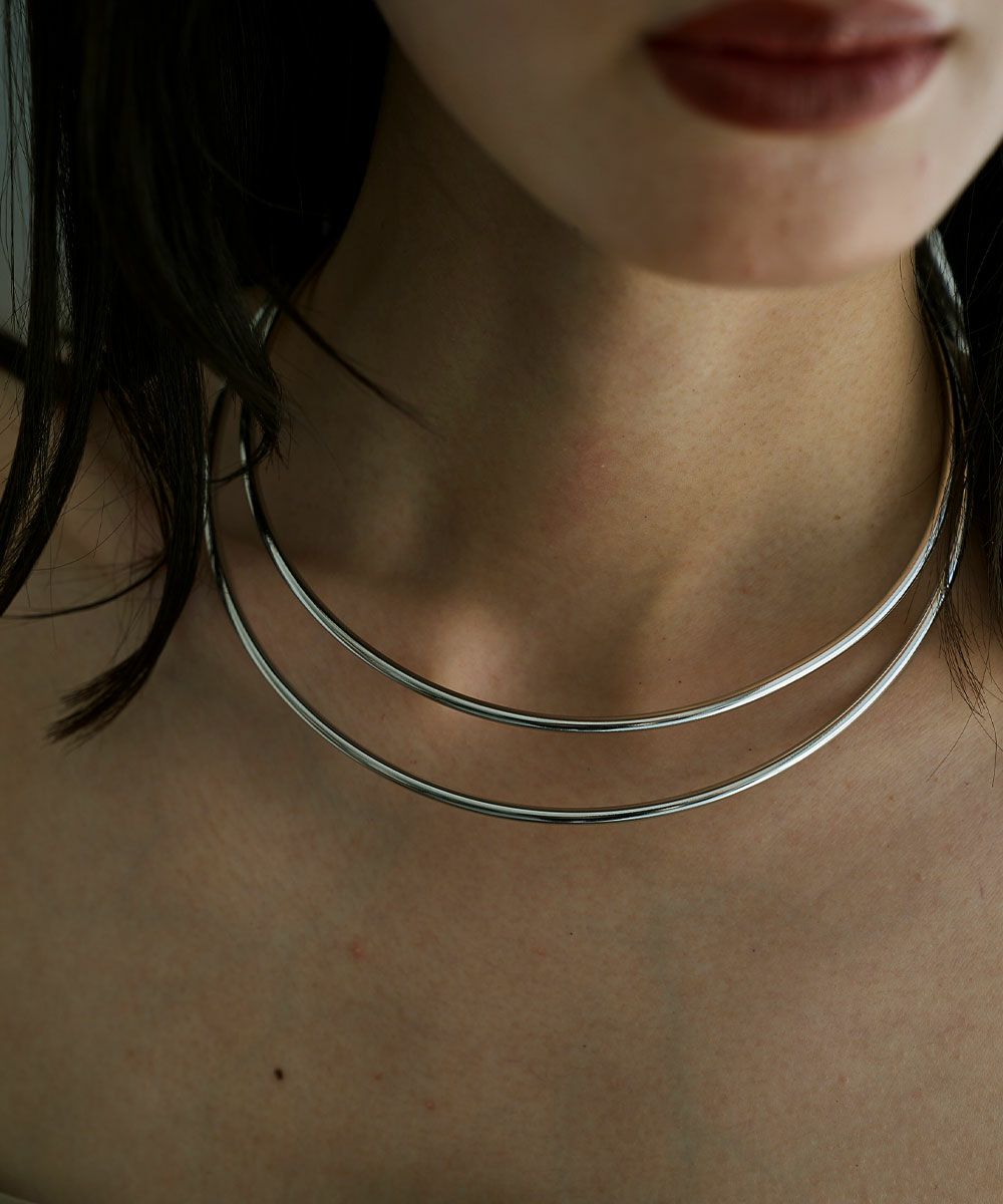 [STAINLESS]DOUBLE NECKCUFF