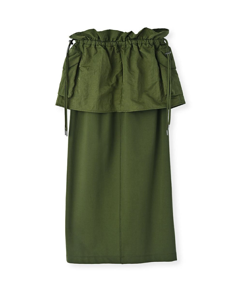 【SALE】CORSET LAYERED SKIRT