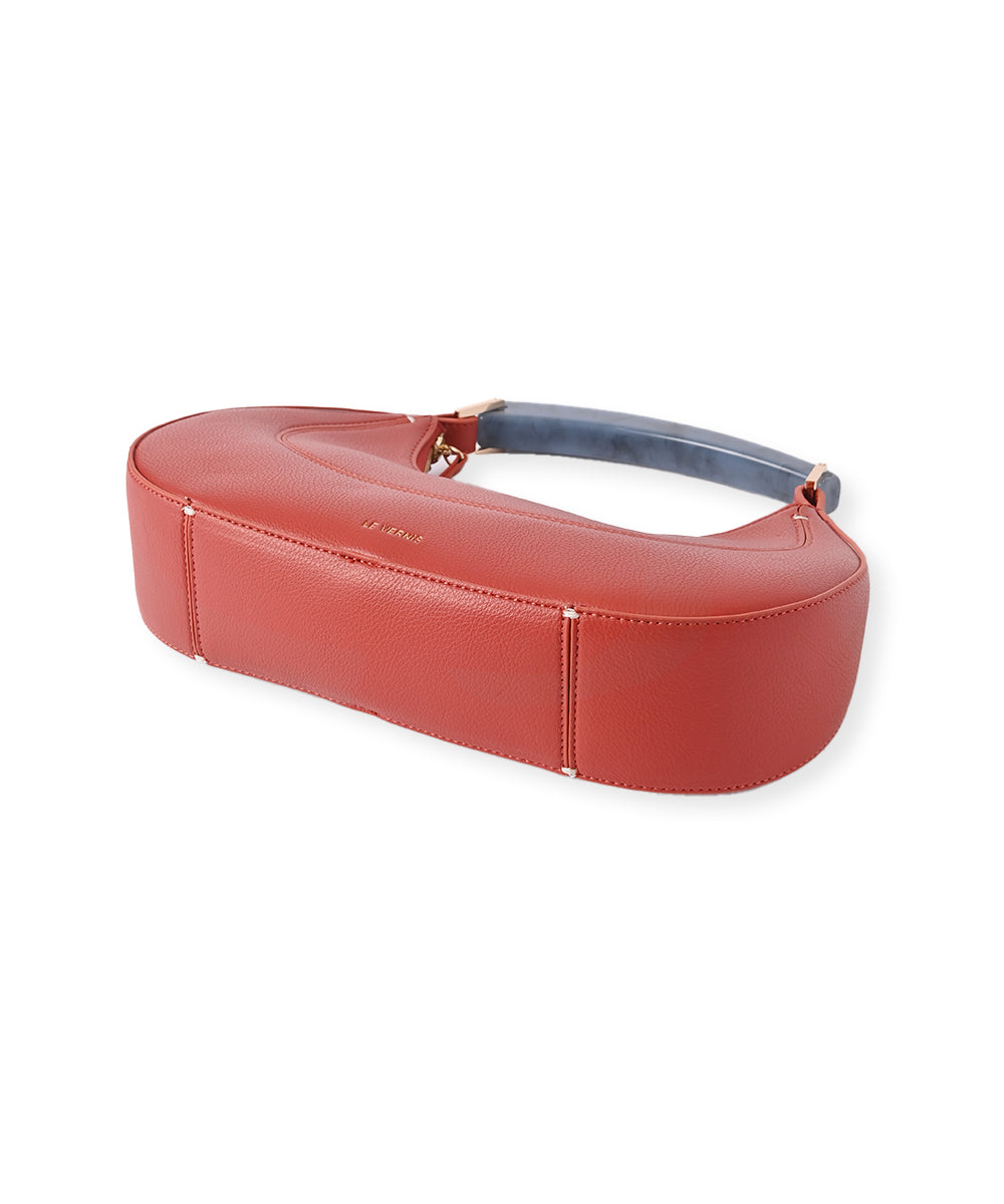 ＜LE VERNIS＞マーブル ホーン バッグ LE VERNIS] Marble horn bag | CASSELINI ONLINE SHOP