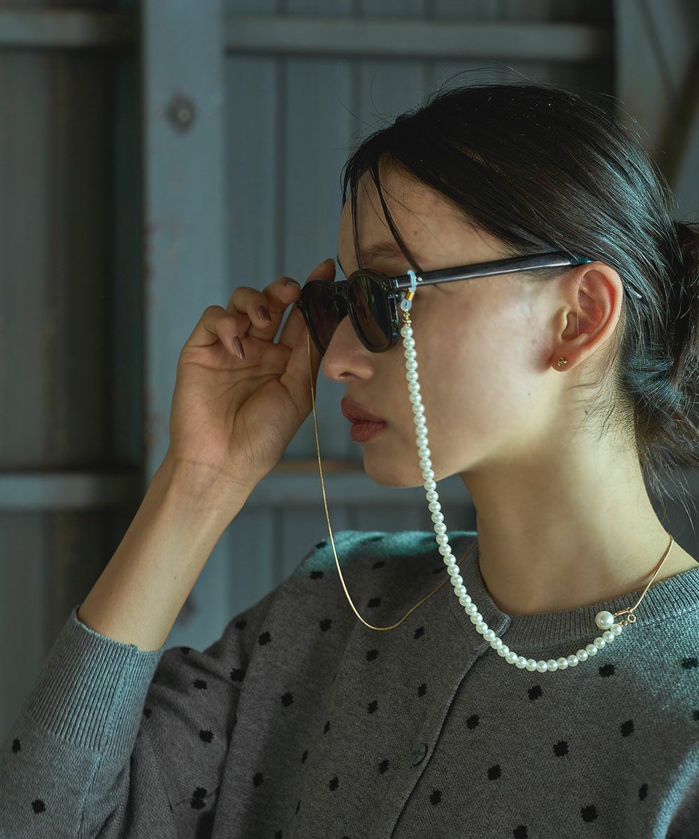 PEARL SUNGLASSES CHAIN