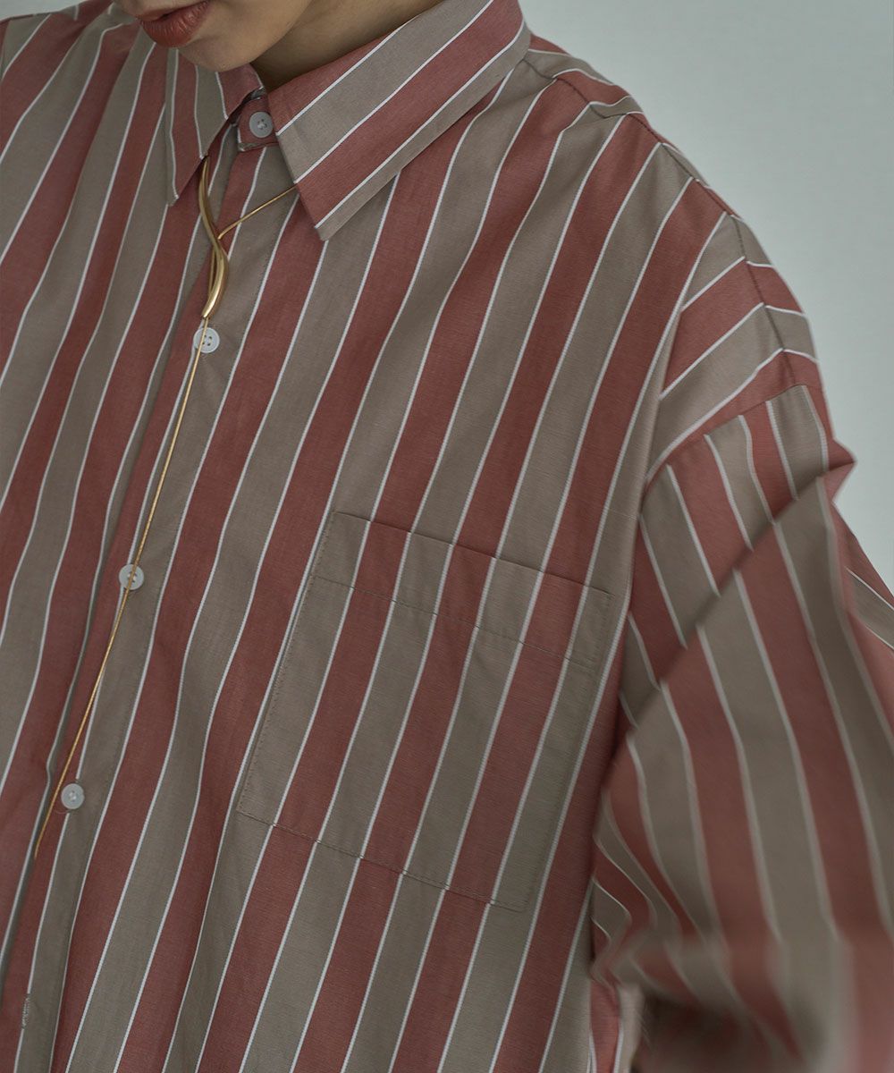 UNISEX WIDE STRIPE SHIRTS