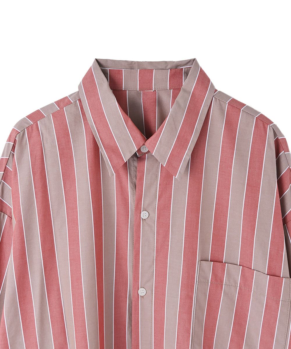 UNISEX WIDE STRIPE SHIRTS