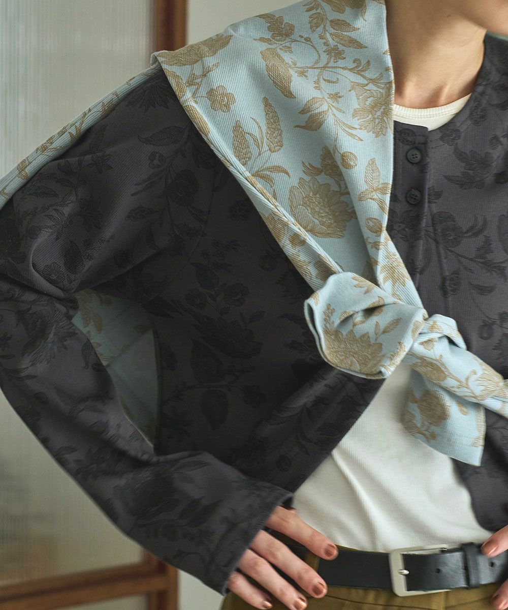 【SALE】FLOWER PATTERN CARDIGAN