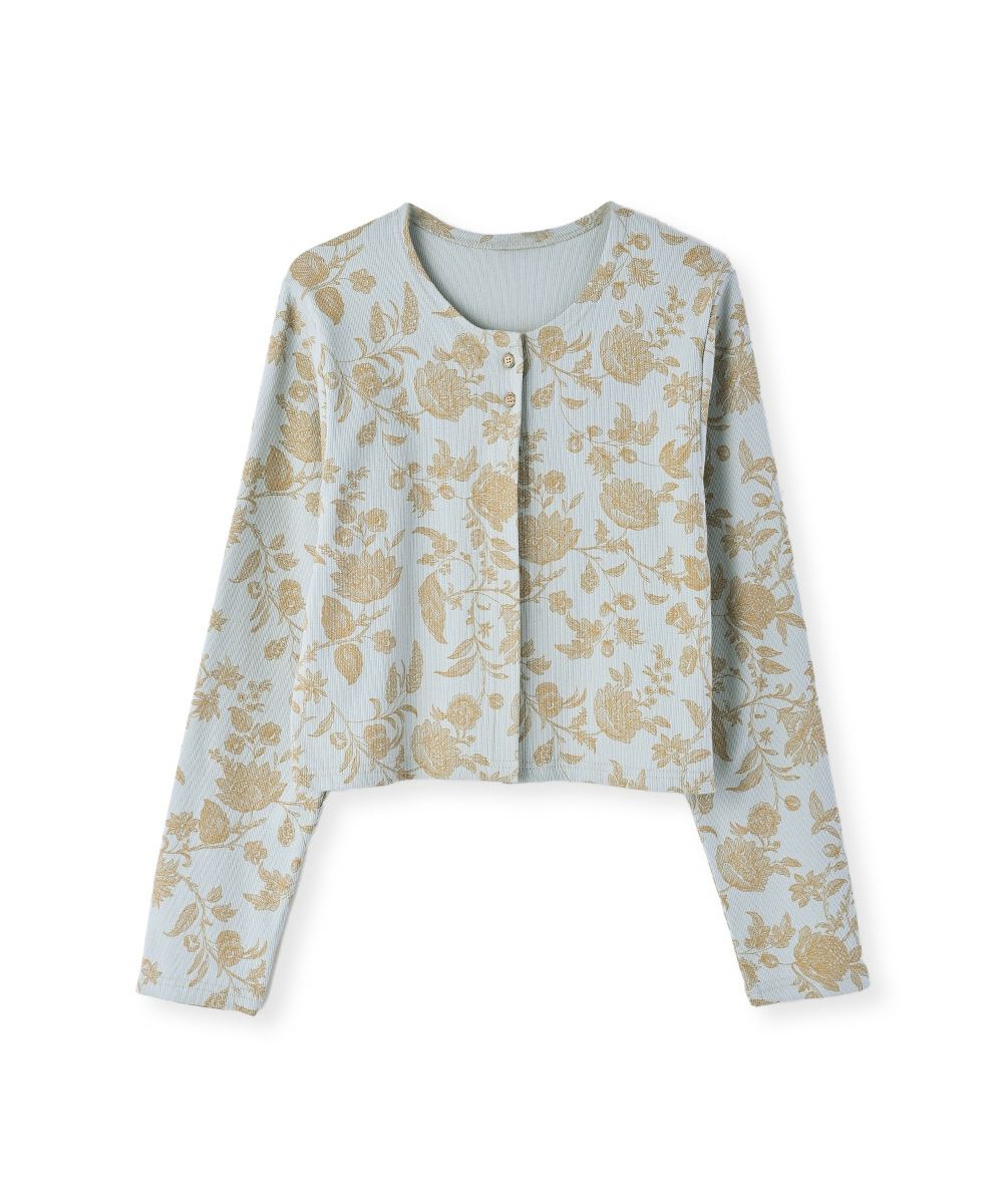 【SALE】FLOWER PATTERN CARDIGAN