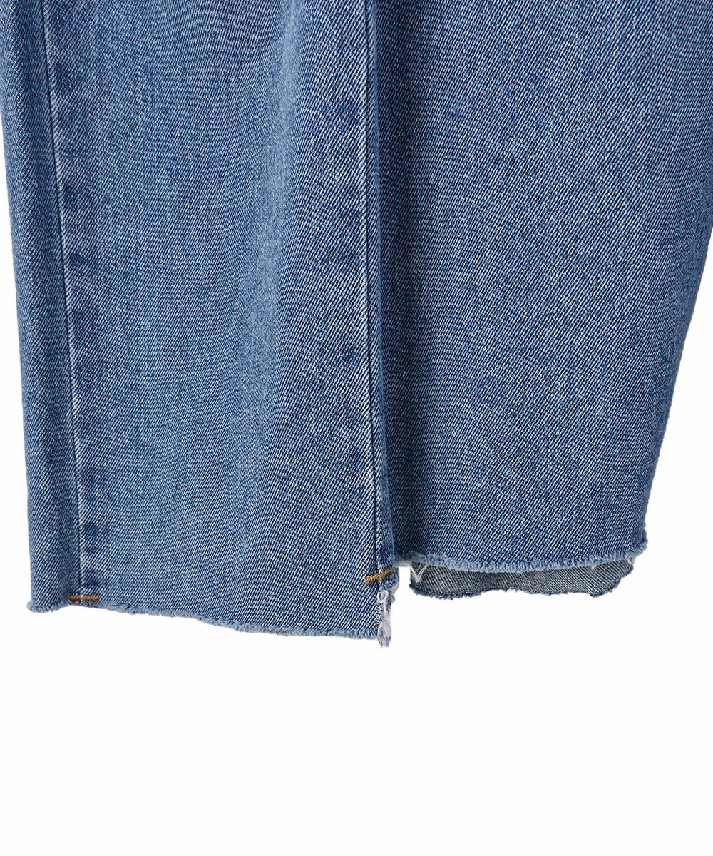 SUPER WIDE TUCK DENIM