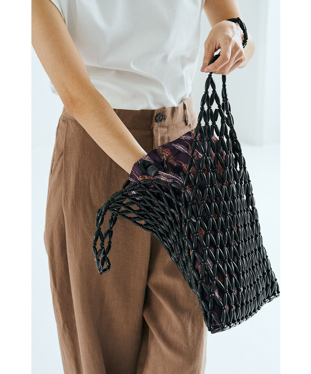 SALE】[Story.]WOOD BEADS TOTE BAG