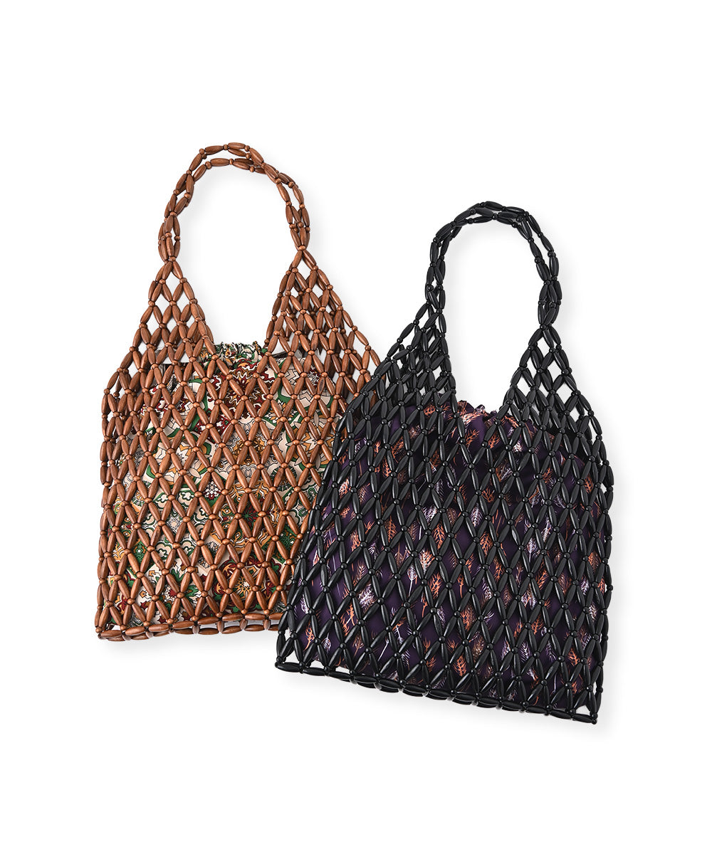 SALE】[Story.]WOOD BEADS TOTE BAG