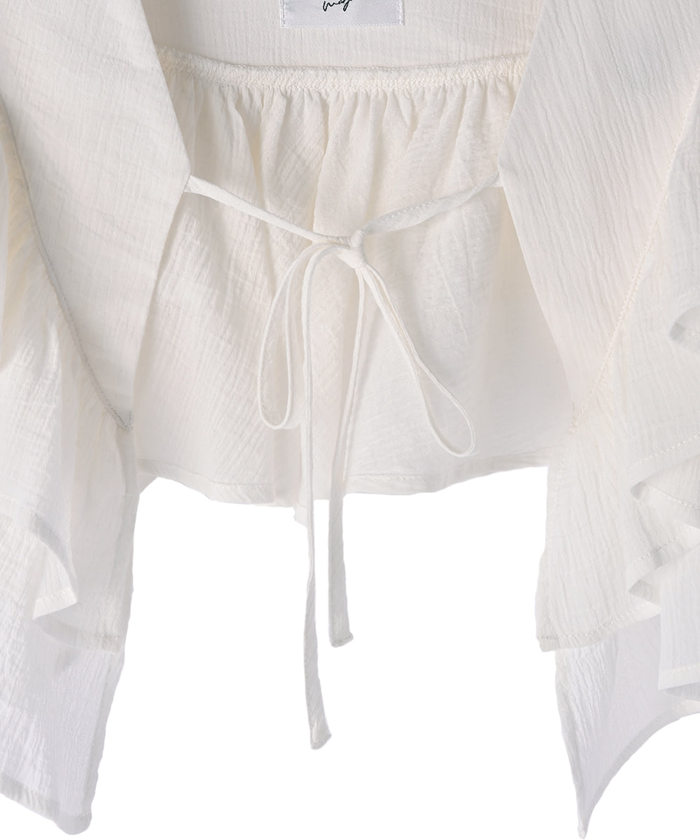 DOUBLE RUFFLE COLLAR