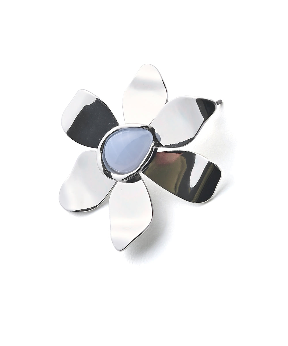 [TITANIUM POST]FLOWER PIERCE