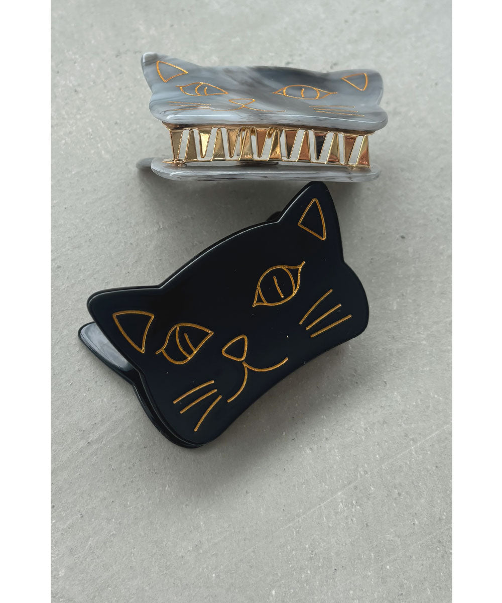 CAT FACE HAIR CLIP