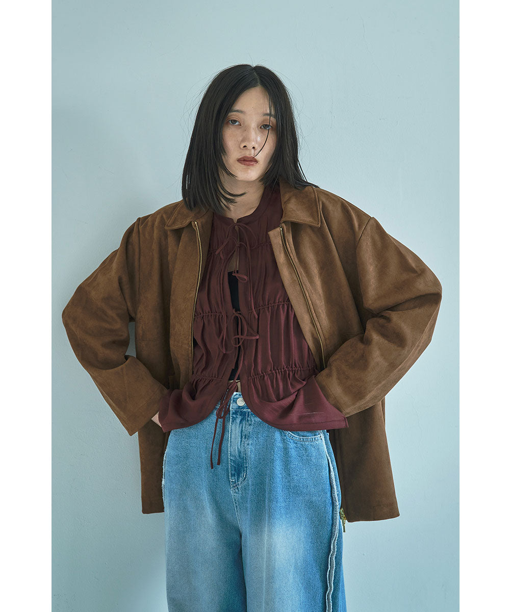 SALE】FAKE SUEDE BLOUSON SALE】FAKE SUEDE BLOUSON