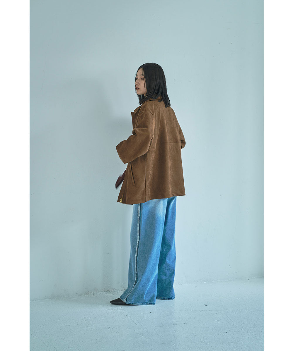 SALE】FAKE SUEDE BLOUSON