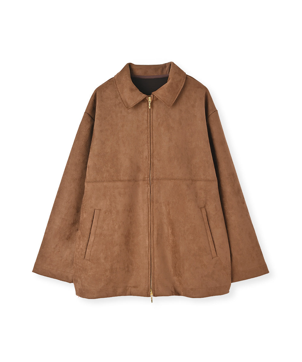 SALE】FAKE SUEDE BLOUSON