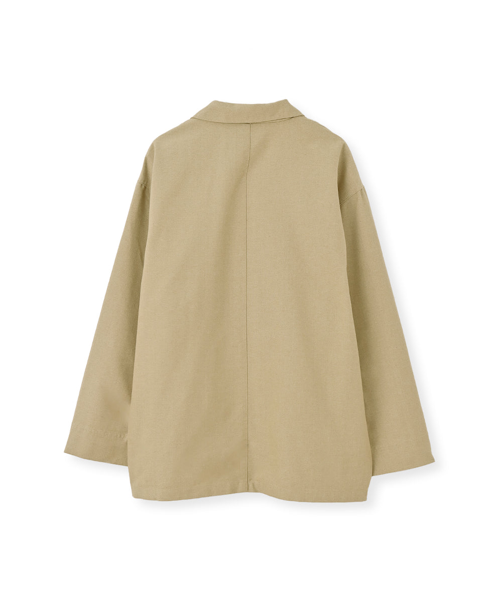 LINEN BLEND OVER JACKET