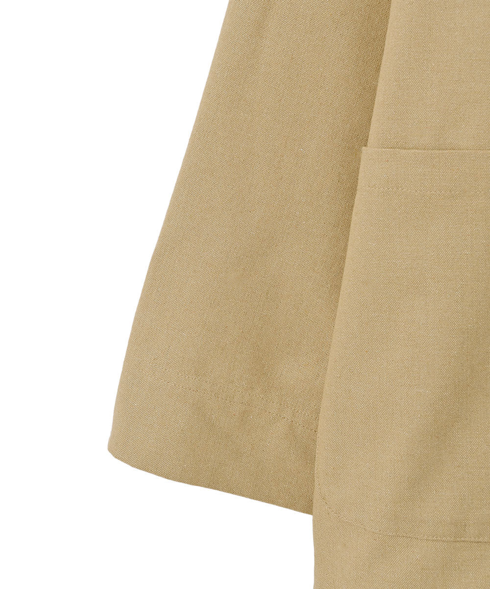 LINEN BLEND OVER JACKET