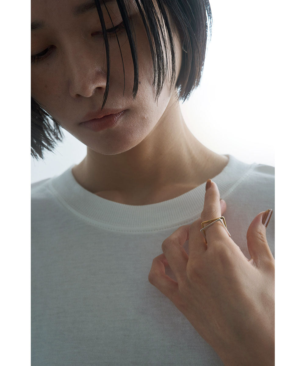 予約]【KKfashionさんコラボ】SV925 SQUARE RING