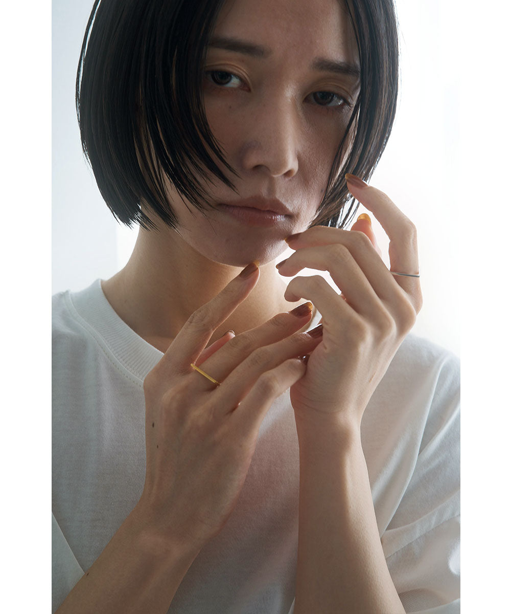 アクセサリー R WEB限定 silver925 twinカラーネックレス | Rarupaputi