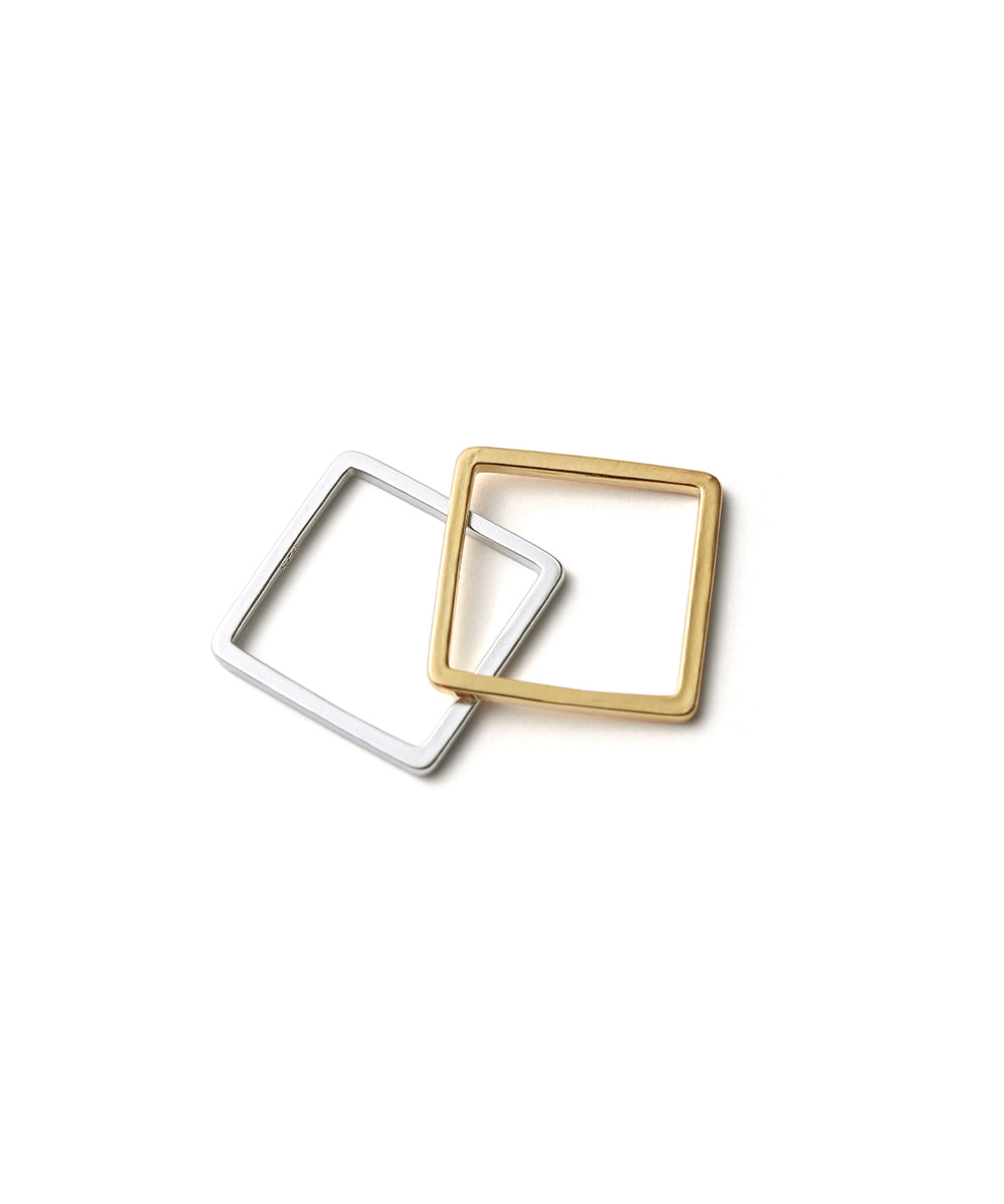 KKfashionさんコラボ】SV925 SQUARE RING