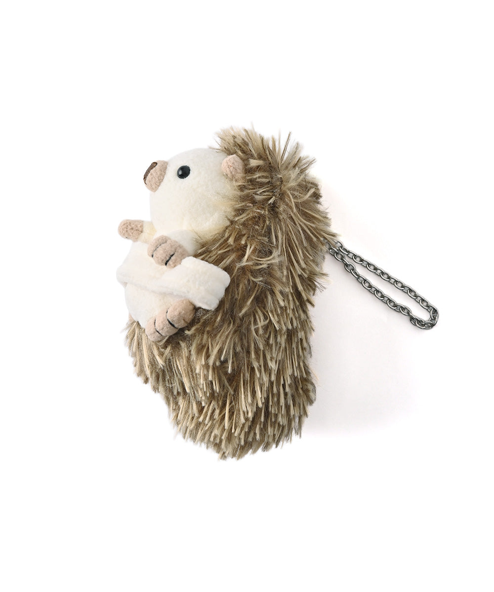 ANIMAL CHARM POUCH(HEDGEHOG & PENGUIN)